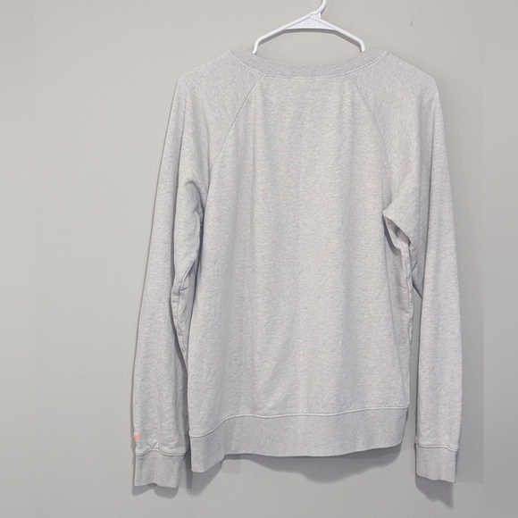 2013 Victoria's Secret VS LOVE PINK Texture Crest Confetti Sweatshirt (Small) - Picture 8 of 13